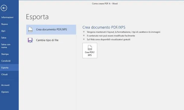 Cómo crear un PDF A - Microsoft Word