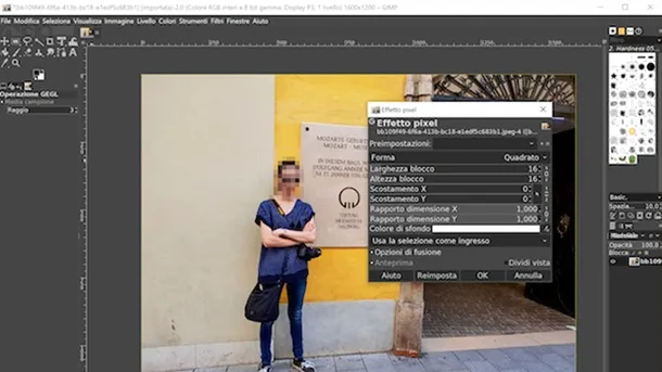 Cómo pixelar una foto con GIMP