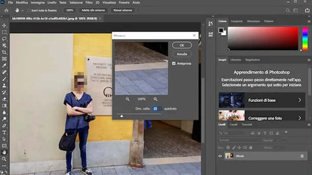 Cómo pixelar una foto con Photoshop