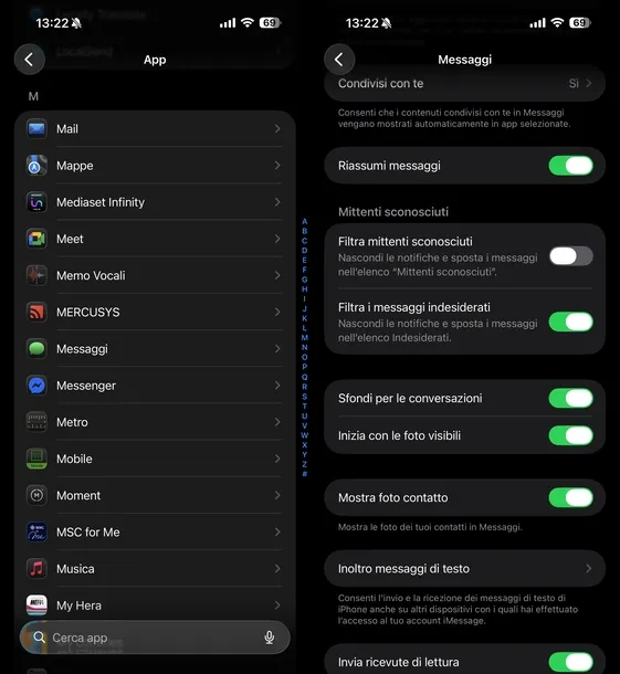 Reportar mensaje como iOS basura