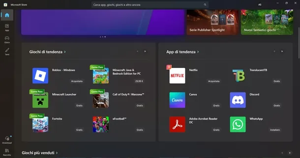 Descargar aplicaciones de Windows
