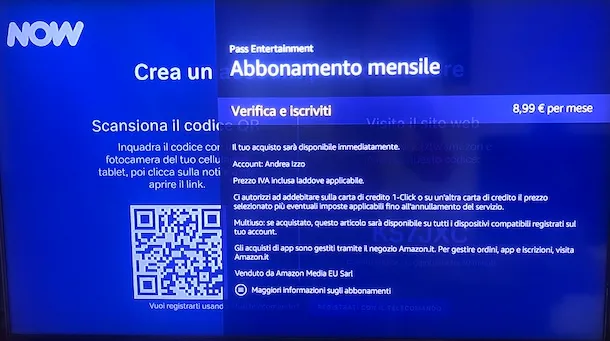 Activar AHORA desde Fire TV