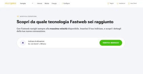 Cómo comprobar la cobertura de fibra óptica 2 Consulta la cobertura de fibra Fastweb