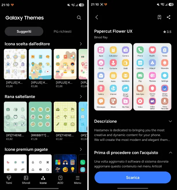Cómo personalizar los iconos de Samsung