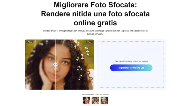 Otros servicios en línea para resaltar la escritura borrosa Fotor
