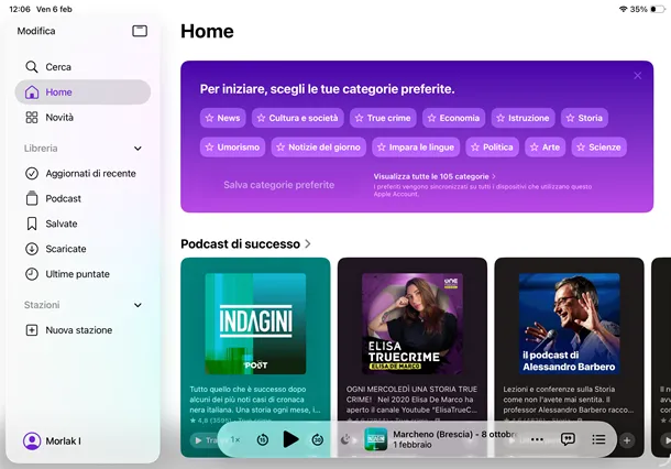 podcasts de manzana