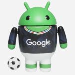 La figura Android de Google que juega al fútbol está a la venta en EE. UU. y se vende rápidamente