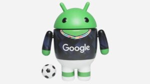 La figura Android de Google que juega al fútbol está a la venta en EE. UU. y se vende rápidamente