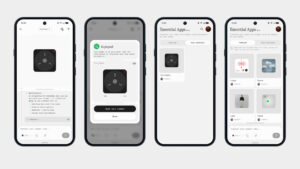 Nothing inicia aplicaciones esenciales para crear aplicaciones directamente en tu teléfono