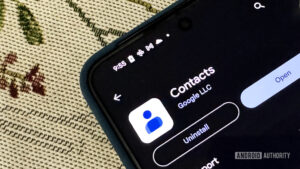 Contactos de Google se está preparando para Tocar para compartir con algunos ajustes en 'Tu información'